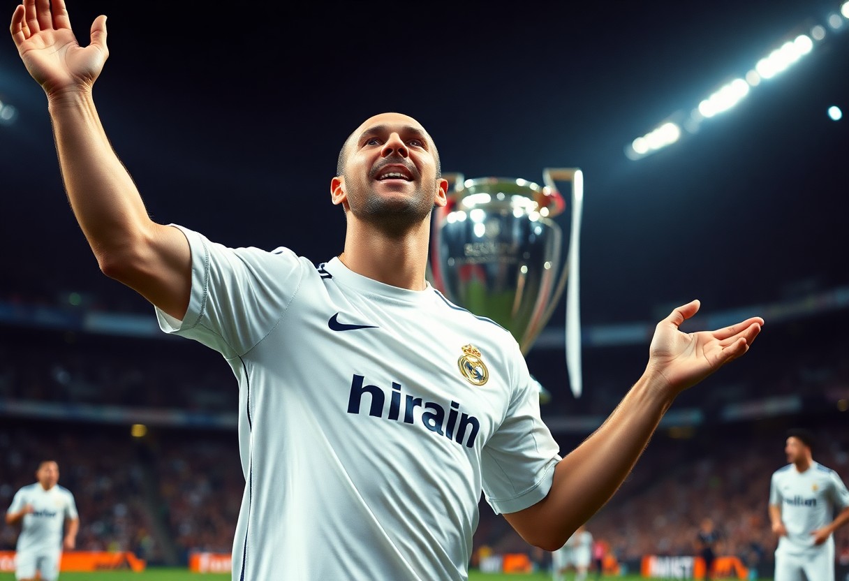 Zinedin Zidan – Uspesi i statistika u Ligi šampiona