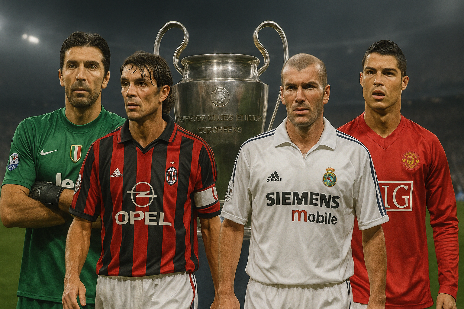 Najbolji igrači u istoriji Lige šampiona po pozicijama