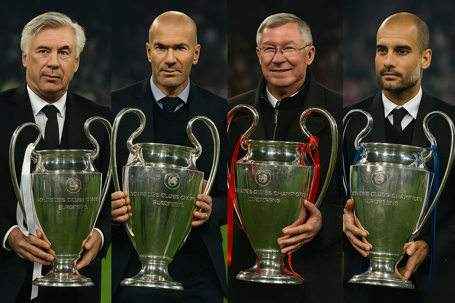 Treneri sa najviše osvojenih titula u Ligi šampiona