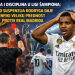 Drama i disciplina u Ligi šampiona: zašto suspenzija Rodryga daje Benfiki veliku prednost protiv Real Madrida