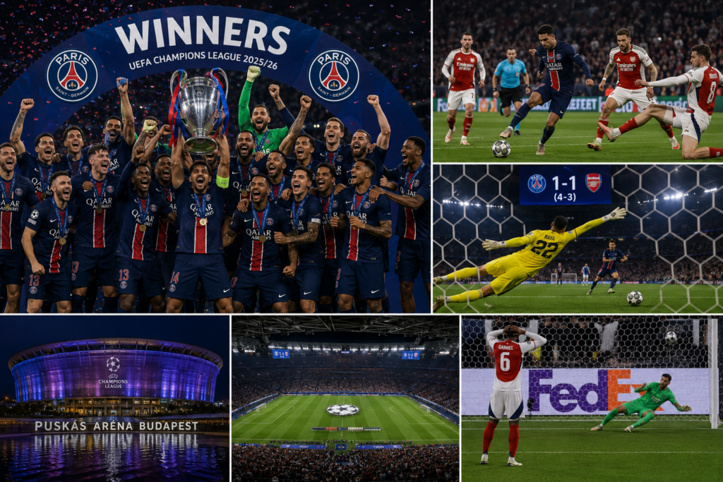 Finale Lige šampiona 2026: PSG odbranio titulu posle drame na penale